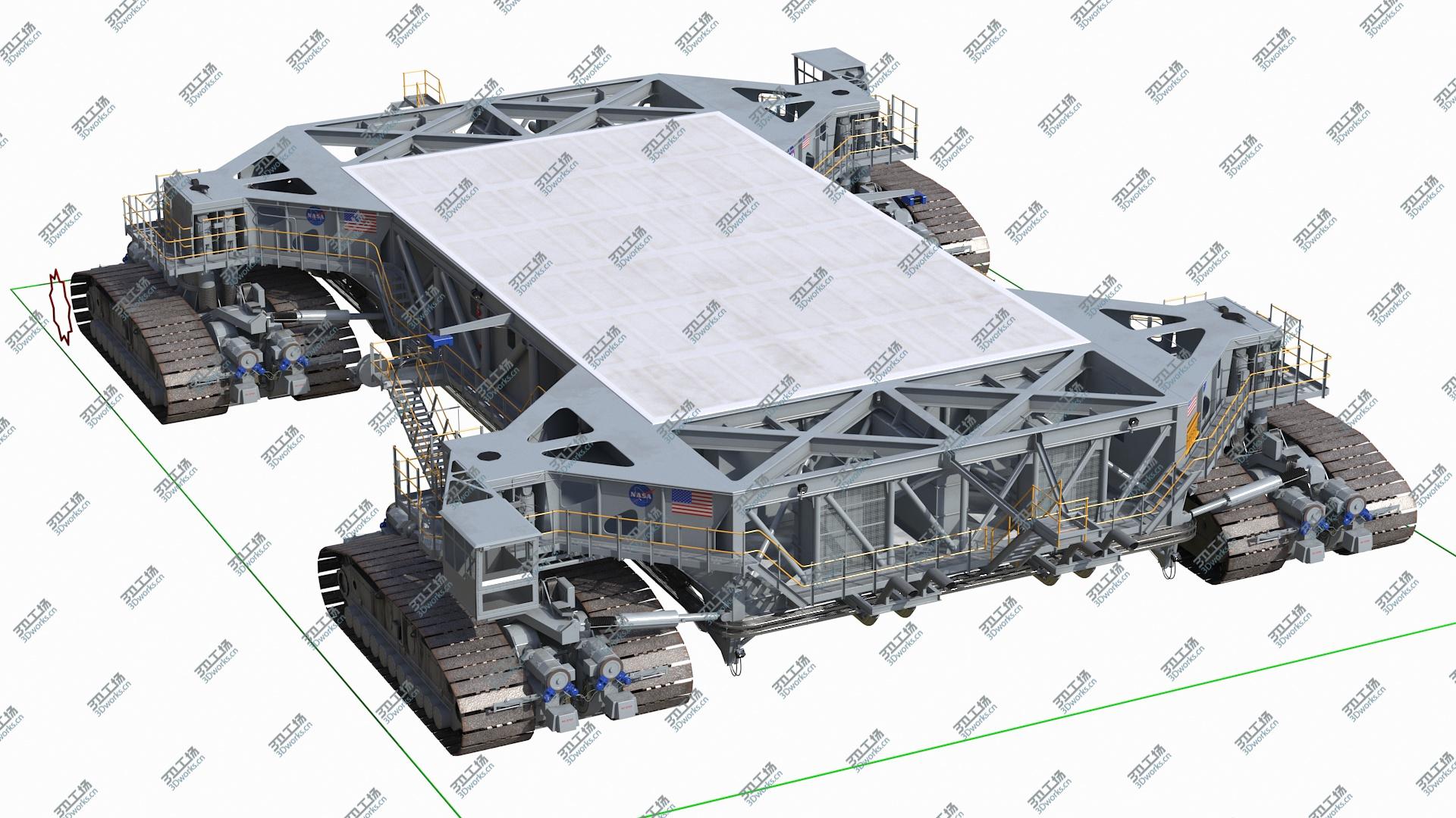 images/goods_img/20210313/3D NASA Missile Crawler Transporter Facilities Rigged/2.jpg